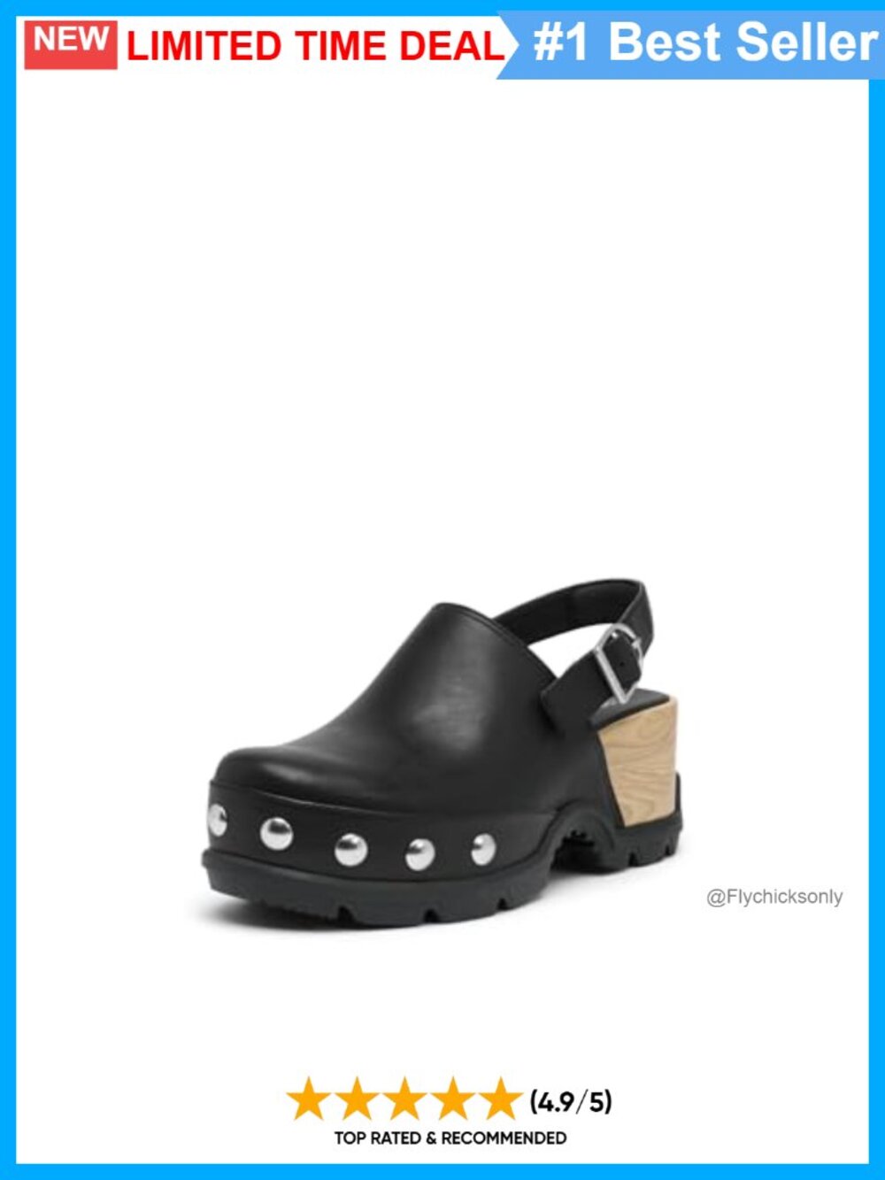 Sorel Roam'n Clog Rvt Full Grain Leather Platform Clog Casual